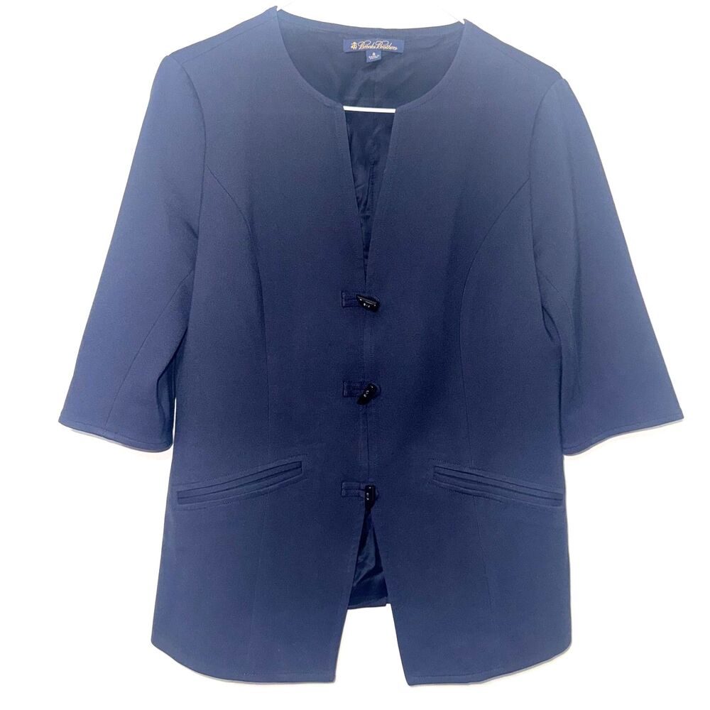 Brooks Brothers Toggle Short Sleeve Blazer - Navy 8
